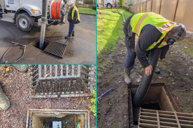 Catch Basin Cleaning photos for Riparia blog